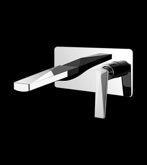 Basin Mixer - Wall-Mounted (Crystal Series) – Aquant India